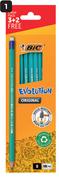 BIC 5-Pack Evolution Original HB Pencil 187239-Per 5-Pack