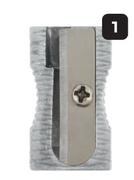 Staedtler 1-Hole Metal Sharpener 43830-Each