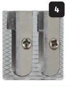 Staedtler Double-Hole Metal Sharpener 752492-Each