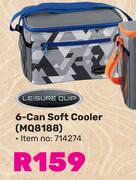 Leisure Quip 6 Can Soft Cooler MQ8188