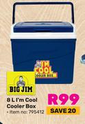 Big Jim 8L 1'm Cool Cooler Box