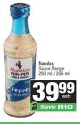 Nandos Sauce Range-250ml/265ml Each