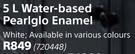 Dulux Water Based Pearlglo Enamel-5Ltr