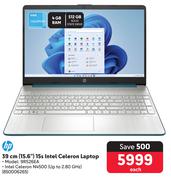 HP 39cm (15.6") 15s Intel Celeron Laptop 9R526EA