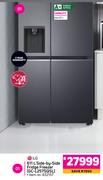 LG 611L Side By Side Fridge Freezer GC-L25SQSL