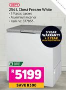 Defy Chest Frezeer White-254Ltr
