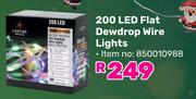 200 LED Flat Dewdrop Wire Lights (850010988)