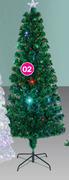 180cm Fibre Optic Green Tree (850011155001)