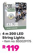4m 200 LED String Lights (850029175)