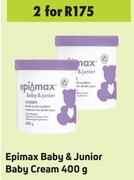 Epimax Baby & Junior Baby Cream-For 2 x 400g
