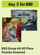 RGS Group 48-60 Piece Puzzles Assorted-For Any 2