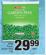 Spar Frozen Garden Peas-1Kg Each