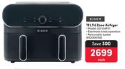 Eiger 11Ltr Tri Zone Airfryer EG-DAF01 850006768-Each