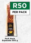 Pork Neck Espetada-500g Per Pack