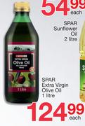 Spar Extra Virgin Olive Oil-1Ltr Each