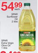 Spar Sunflower Oil-2Ltr Each
