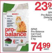 Spar Pro-Balanced Cat Food (Selected)-2kg Each
