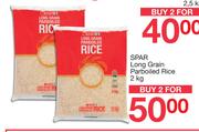 Spar Long Grain Parboiled Rice-For 2 x 2kg