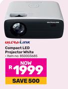 Ultra Link Compact LED Projector (White) 850003685