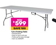 1.8m Folding Table 