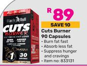 Black Bull Cuts Burner-90 Capsules