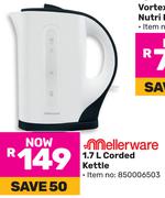 Mellerware 1.7Ltr Corded Kettle