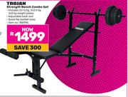 Trojan Strength Bench Combo Set