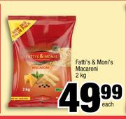 Fatti's & Moni's Macaroni-2Kg Each