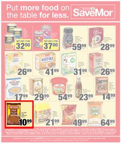 SPAR SAVEMOR EASTERN CAPE : Pay Less And Get More (25 August - 6 September 2020), page 4