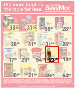SPAR SAVEMOR EASTERN CAPE : Pay Less And Get More (25 August - 6 September 2020), page 4