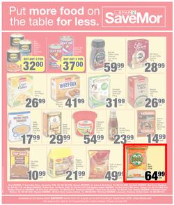 SPAR SAVEMOR EASTERN CAPE : Pay Less And Get More (25 August - 6 September 2020), page 4