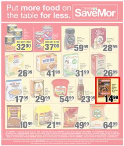 SPAR SAVEMOR EASTERN CAPE : Pay Less And Get More (25 August - 6 September 2020), page 4