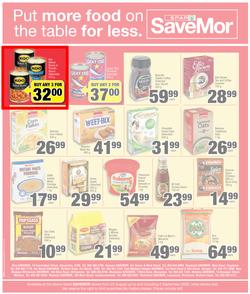 SPAR SAVEMOR EASTERN CAPE : Pay Less And Get More (25 August - 6 September 2020), page 4
