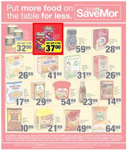 SPAR SAVEMOR EASTERN CAPE : Pay Less And Get More (25 August - 6 September 2020), page 4