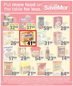 SPAR SAVEMOR EASTERN CAPE : Pay Less And Get More (25 August - 6 September 2020), page 4