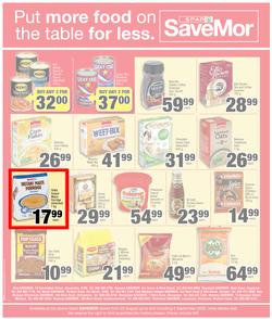SPAR SAVEMOR EASTERN CAPE : Pay Less And Get More (25 August - 6 September 2020), page 4