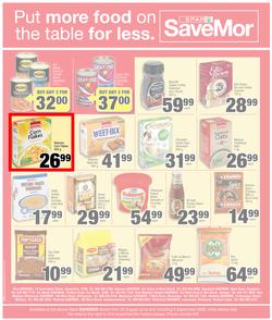 SPAR SAVEMOR EASTERN CAPE : Pay Less And Get More (25 August - 6 September 2020), page 4