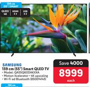 Samsung 55" (139cm) Smart QLED TV QA55Q60DAKXXA 850014143-Each