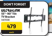 Ultra-Link 55"-90" Tilt TV Bracket 461558-Each