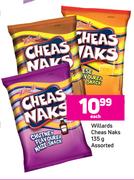 Willards Cheas Naks Assorted-135g Each