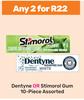 Dentyne Or Stimorol Gum 10 Piece Assorted-For Any 2