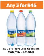 Aquelle Flavoured Sparkling Water Assorted-For Any 3 x 1.5L