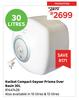 Kwikot Compact Prisma Over Basin Geyser 30L 81447428