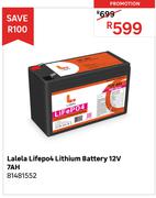 Lalela Lifepo4 Lithium Battery 12V 7 AH 81481552