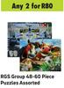 RGS Group 48-60 Piece Puzzles Assorted-For 2