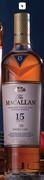 The Macallan 15 Year Old Double Cask Single Malt Scotch Whisky 167868-1 x 750ml Each.