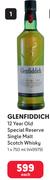 GLENFIDDICH 12 Year Old Special Reserve Single Malt Scotch Whisky 449979-1 x 750ml