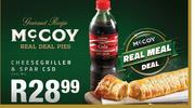 McCoy Cheese Griller & Spar CSD 500ml