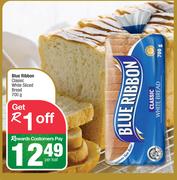 Blue Ribbon Classic White Sliced Bread-700g Per Loaf