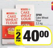 Spar Cake Wheat Flour-For 2 x 2.5kg